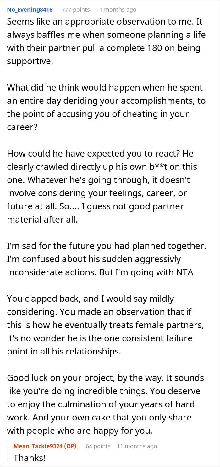 Man Dismisses Girlfriend&rsquo;s Major Career Milestone, Accuses Her Of Sleeping Her Way To Success
