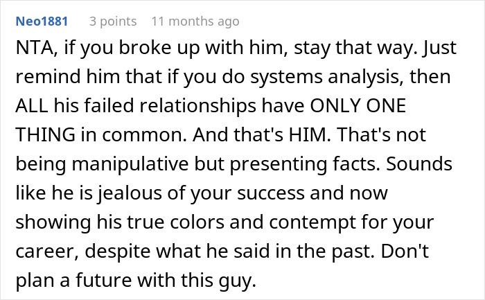 Man Dismisses Girlfriend&rsquo;s Major Career Milestone, Accuses Her Of Sleeping Her Way To Success
