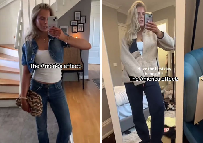 “The America Effect”: Women Shared Their Before And After Photos To Show How The US Changed Them “The America Effect”: Women Shared Their Before And After Photos To Show How The US Changed Them
