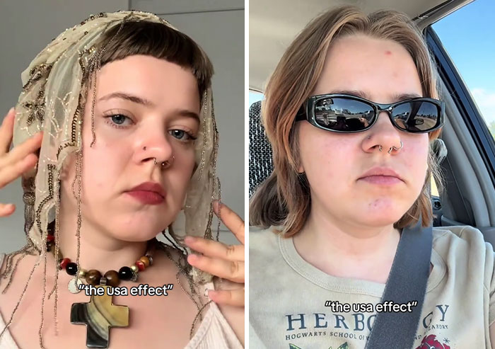 “The America Effect”: Women Shared Their Before And After Photos To Show How The US Changed Them “The America Effect”: Women Shared Their Before And After Photos To Show How The US Changed Them