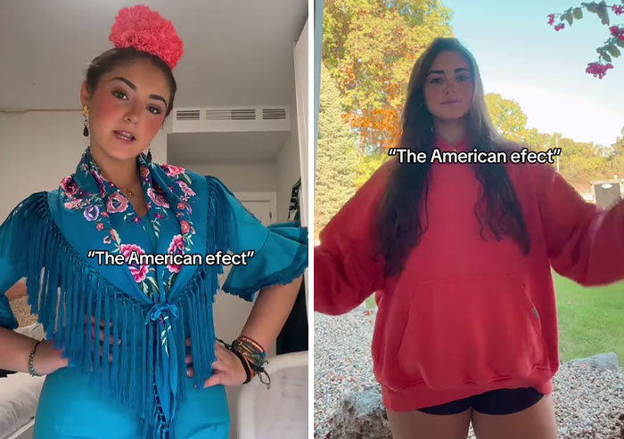 “The America Effect”: Women Shared Their Before And After Photos To Show How The US Changed Them “The America Effect”: Women Shared Their Before And After Photos To Show How The US Changed Them