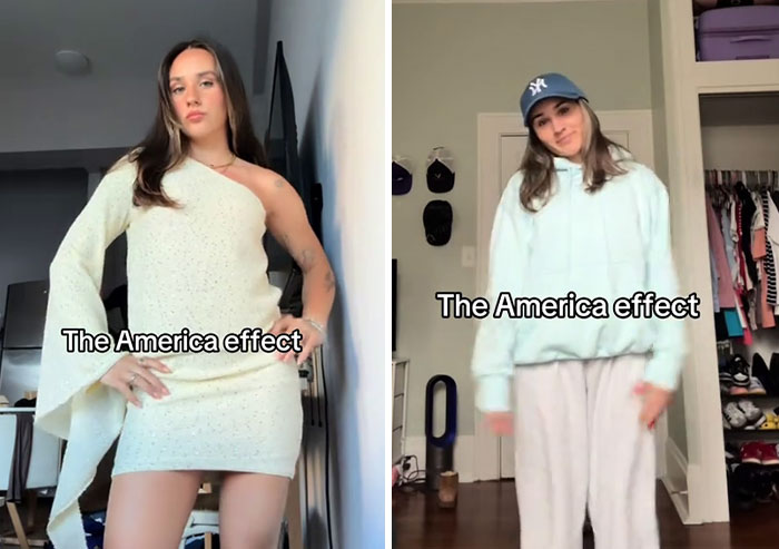 “The America Effect”: Women Shared Their Before And After Photos To Show How The US Changed Them “The America Effect”: Women Shared Their Before And After Photos To Show How The US Changed Them