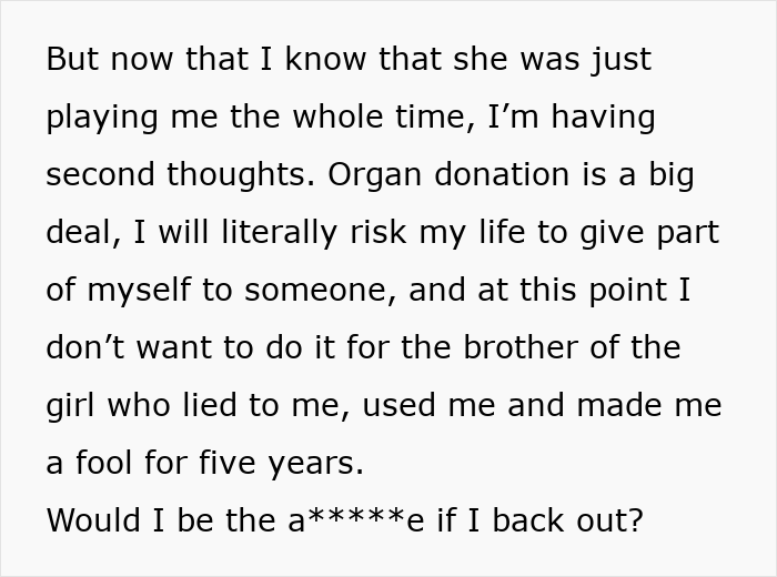 &ldquo;Playing Me The Whole Time&rdquo;: Man Backs Out Of Kidney Donation After Breakup With Fianc&eacute;e