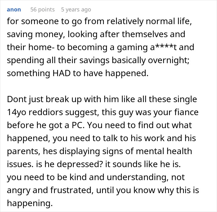Woman Devastated After Fianc&eacute; Drains $8K Worth Of Savings To Buy Gaming PC And Forgets She Exists