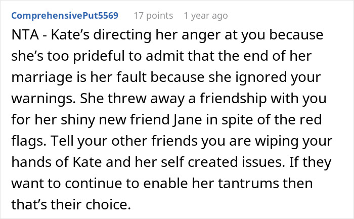 Woman Tells Friend She “Had It Coming” After Husband Leaves Her For A Pick-Me Friend