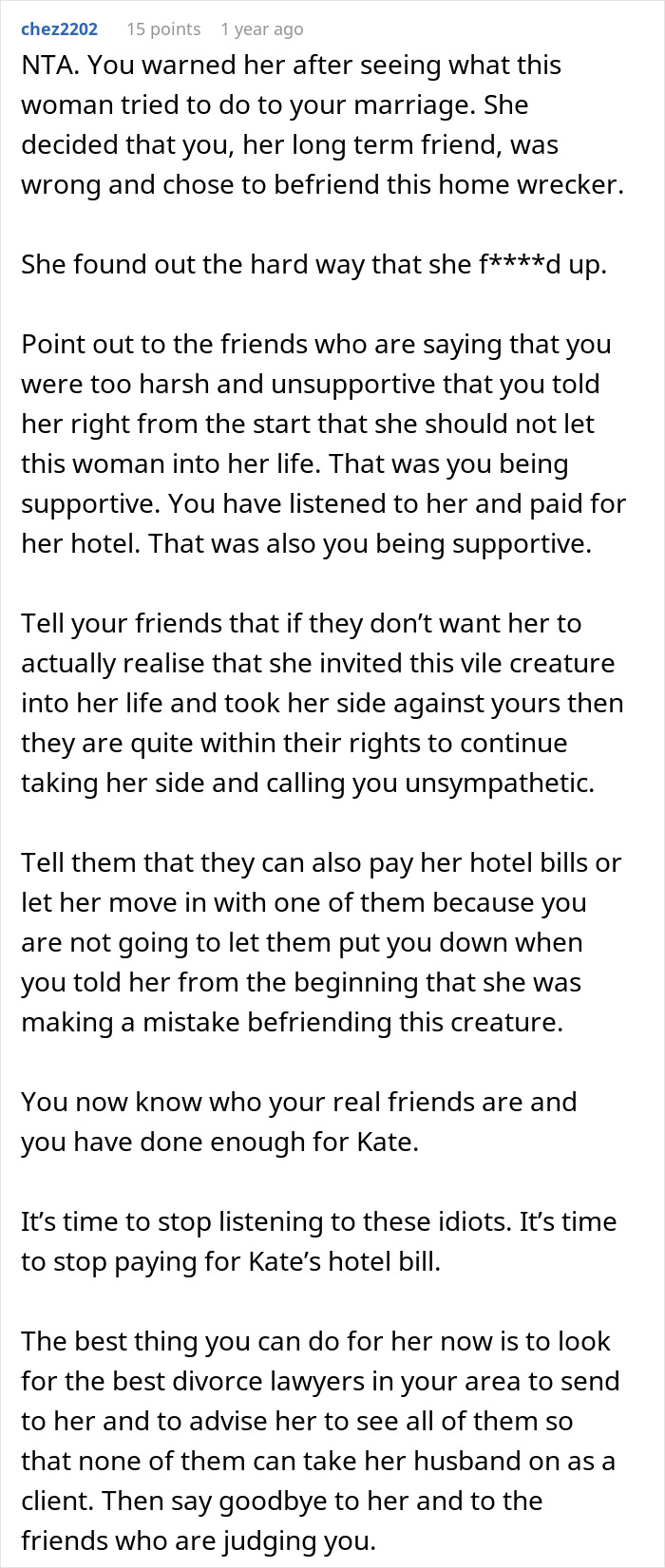 Woman Tells Friend She “Had It Coming” After Husband Leaves Her For A Pick-Me Friend