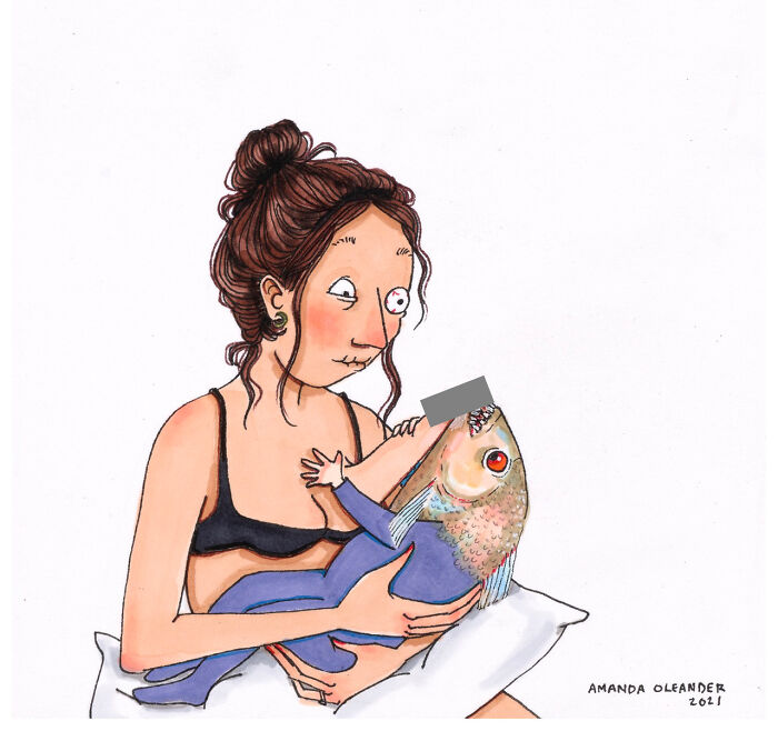 This Illustrator Shares Tender And Chaotic Moments Of Motherhood (47 Pics) This Illustrator Shares Tender And Chaotic Moments Of Motherhood (47 Pics)