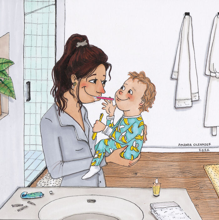 This Illustrator Shares Tender And Chaotic Moments Of Motherhood (47 Pics) This Illustrator Shares Tender And Chaotic Moments Of Motherhood (47 Pics)