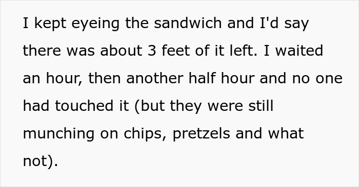 Heavy Eater Downs 3 Feet Of Sandwich, Gets Called Out By Party Host For Being An &ldquo;Incredible Pig&rdquo;