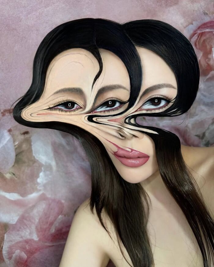 26 Surreal Makeup Illusions By This Artist That Might Make Your Brain Do A Double Take (New Pics)