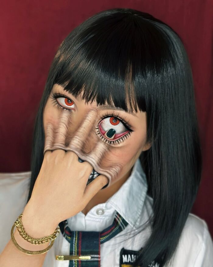 26 Surreal Makeup Illusions By This Artist That Might Make Your Brain Do A Double Take (New Pics)