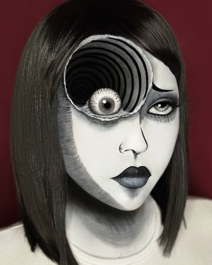 26 Surreal Makeup Illusions By This Artist That Might Make Your Brain Do A Double Take (New Pics)