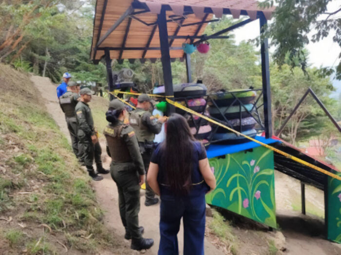 Horrifying Video Shows Man Fatally Push Mom, 28, Down A Slide After Telling Her “Don’t Be Scared”