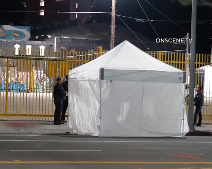 Grisly Scene In Downtown LA As A Man Loses His Life After Removing His Own Package Grisly Scene In Downtown LA As A Man Loses His Life After Removing His Own Package
