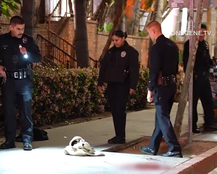 Grisly Scene In Downtown LA As A Man Loses His Life After Removing His Own Package Grisly Scene In Downtown LA As A Man Loses His Life After Removing His Own Package