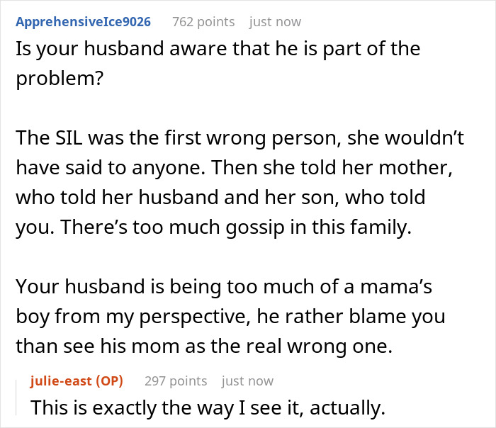 Woman Tells SIL Her Own Mom Leaked Confidential Information, Gets Scolded For Starting Family Drama