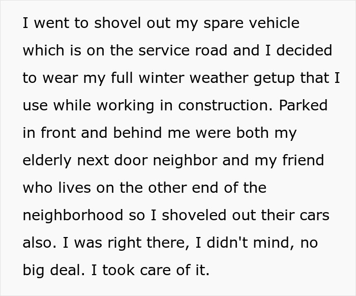 Guy Shovels Snow For Elderly Neighbor, Random Lady Decides He’s The HOA And Orders Her Walkway Done