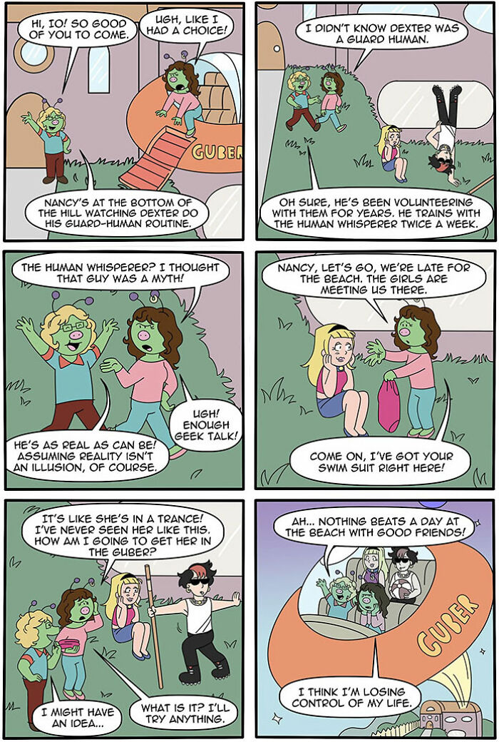 These 33 New Comics Continue The Story Of A Human Girl Raised By Aliens