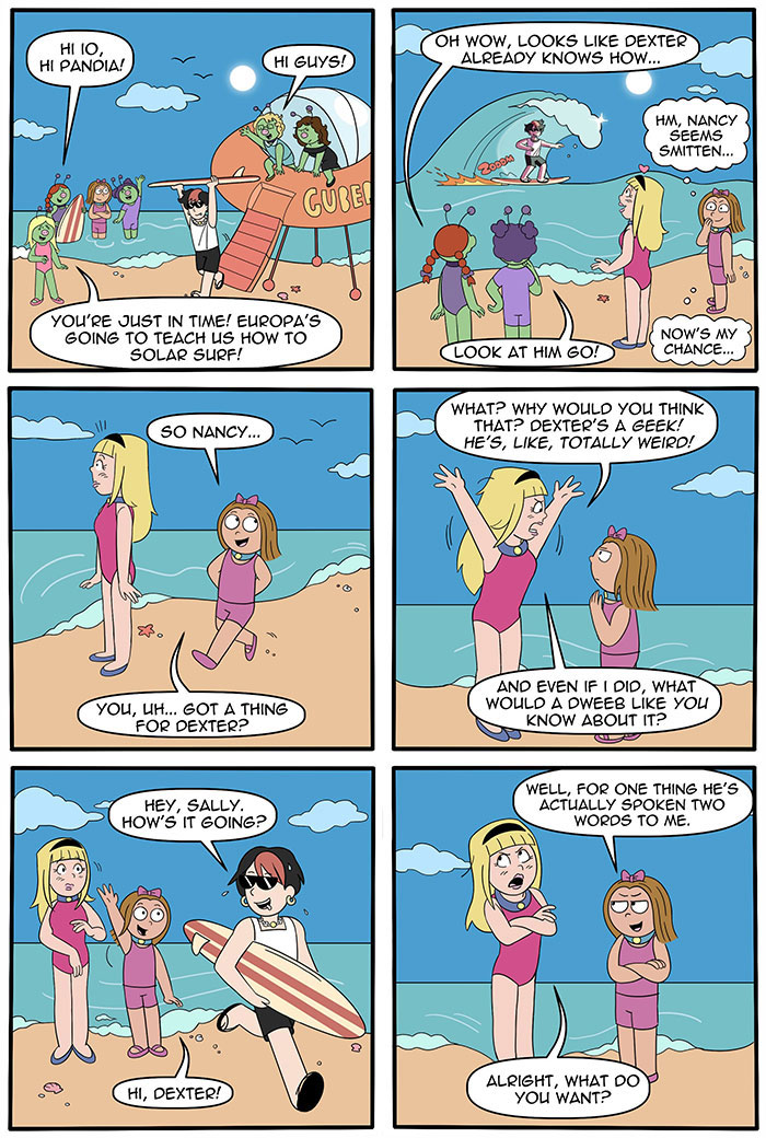 These 33 New Comics Continue The Story Of A Human Girl Raised By Aliens