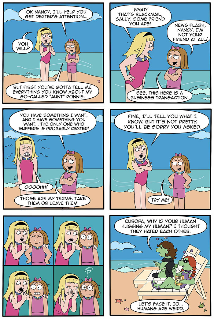 These 33 New Comics Continue The Story Of A Human Girl Raised By Aliens