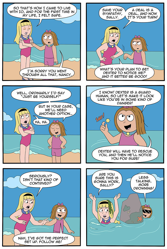 These 33 New Comics Continue The Story Of A Human Girl Raised By Aliens