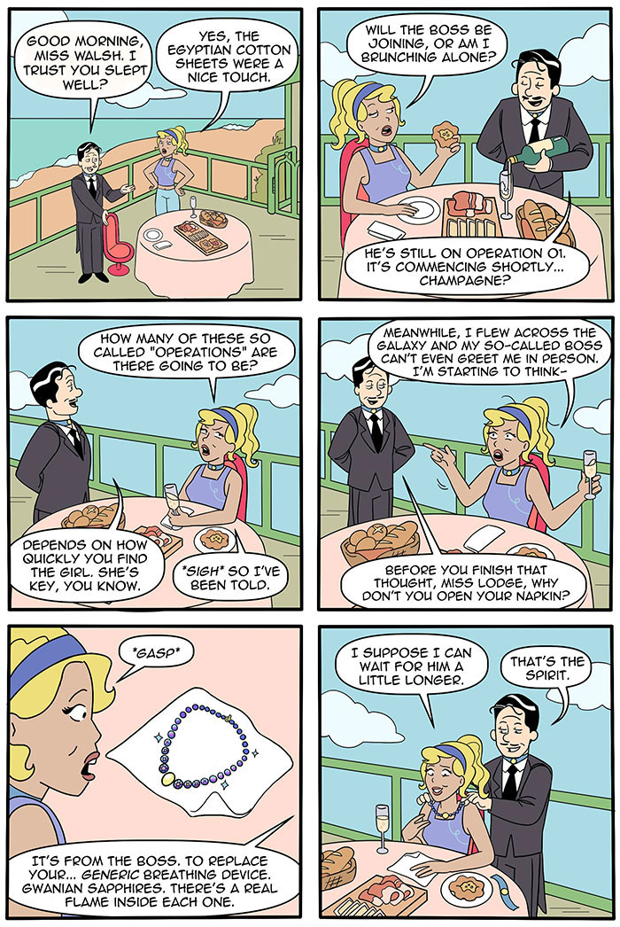 These 33 New Comics Continue The Story Of A Human Girl Raised By Aliens