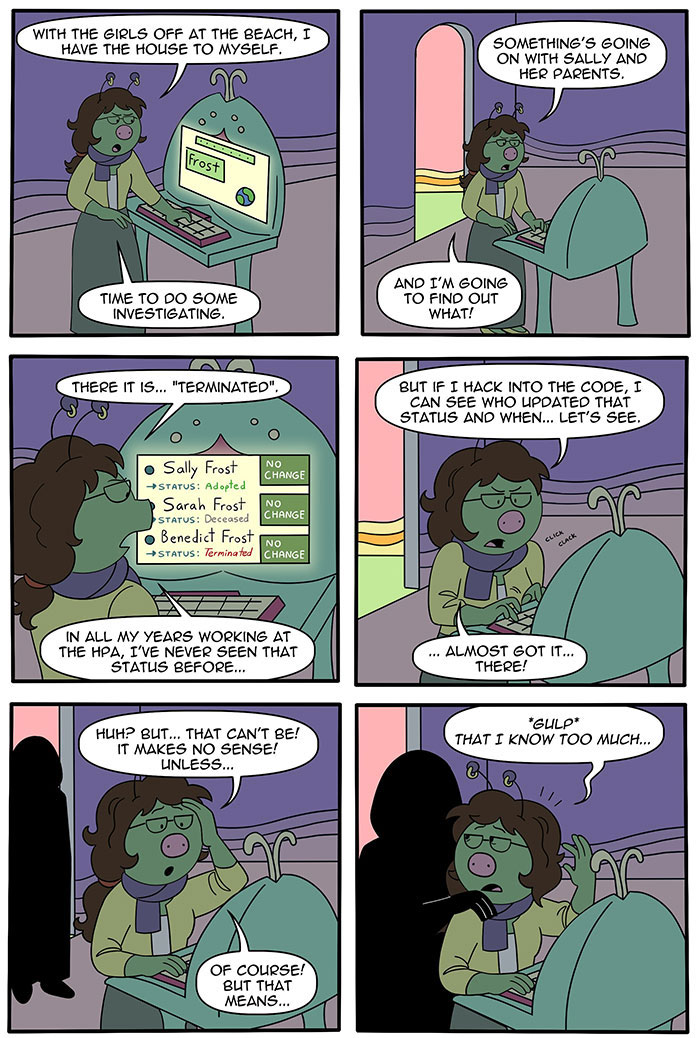 These 33 New Comics Continue The Story Of A Human Girl Raised By Aliens