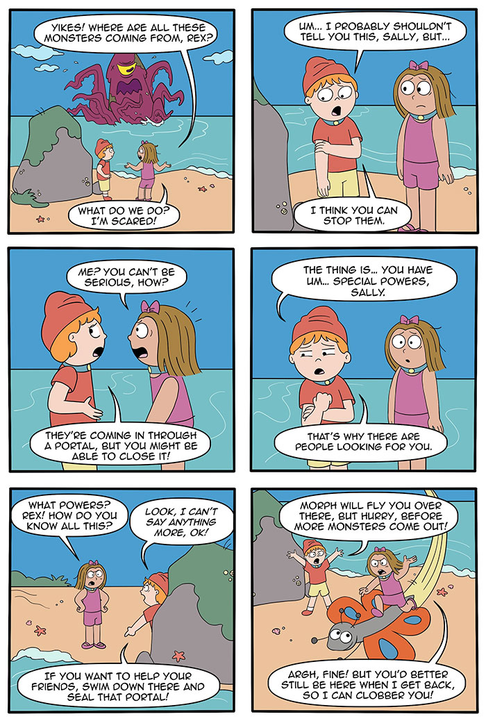 These 33 New Comics Continue The Story Of A Human Girl Raised By Aliens