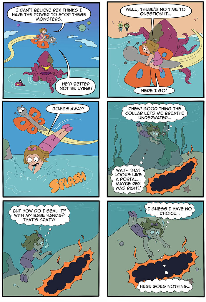 These 33 New Comics Continue The Story Of A Human Girl Raised By Aliens