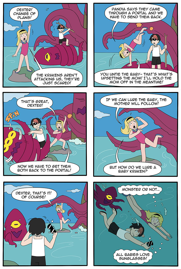 These 33 New Comics Continue The Story Of A Human Girl Raised By Aliens