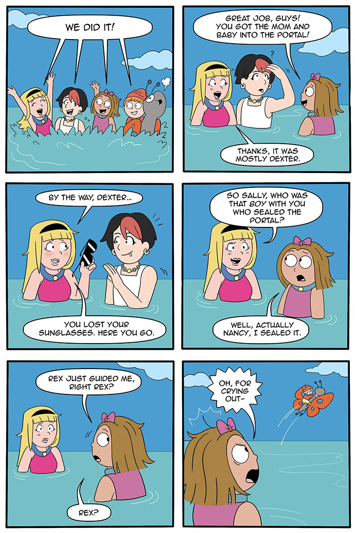 These 33 New Comics Continue The Story Of A Human Girl Raised By Aliens