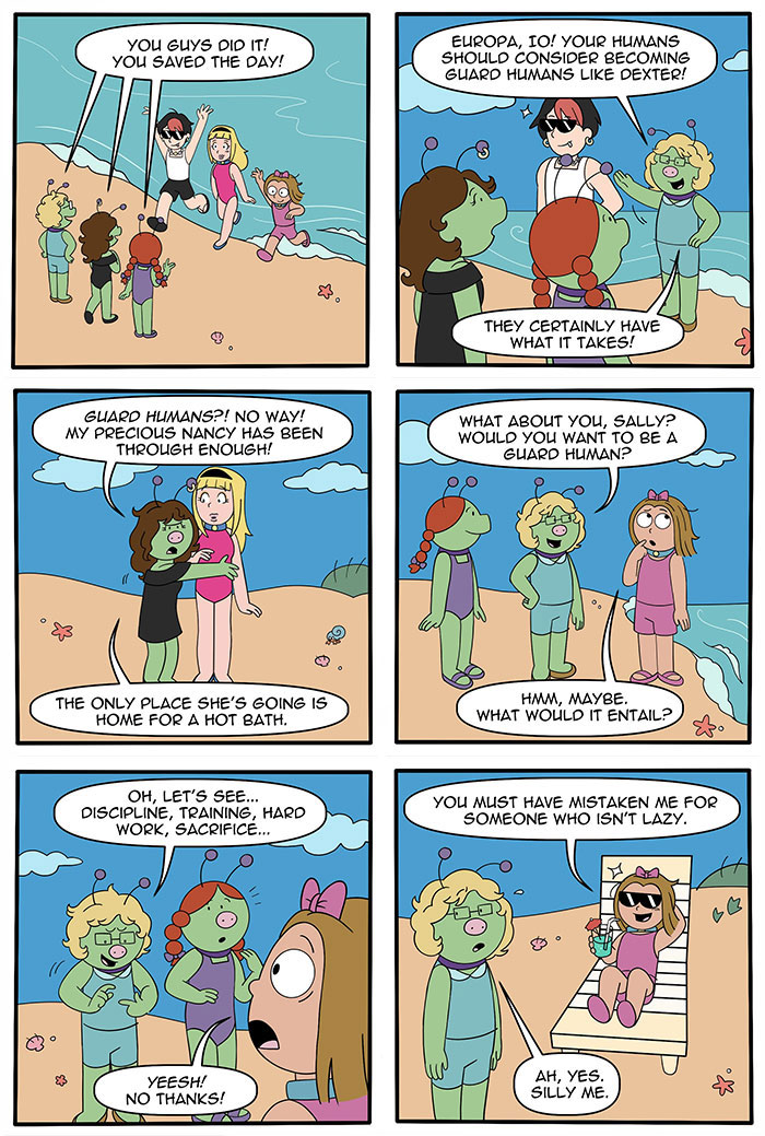 These 33 New Comics Continue The Story Of A Human Girl Raised By Aliens