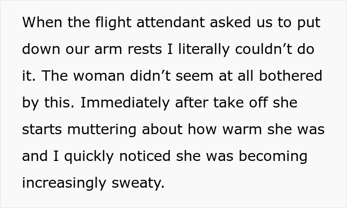 Plus‑Size Woman Traps A Panicking Passenger In Their Seat, Starts Crying When They Ask To Switch Seats
