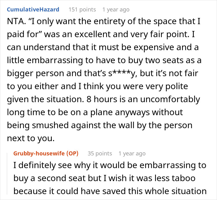 Plus‑Size Woman Traps A Panicking Passenger In Their Seat, Starts Crying When They Ask To Switch Seats