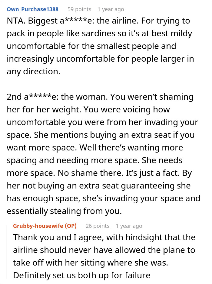 Plus‑Size Woman Traps A Panicking Passenger In Their Seat, Starts Crying When They Ask To Switch Seats