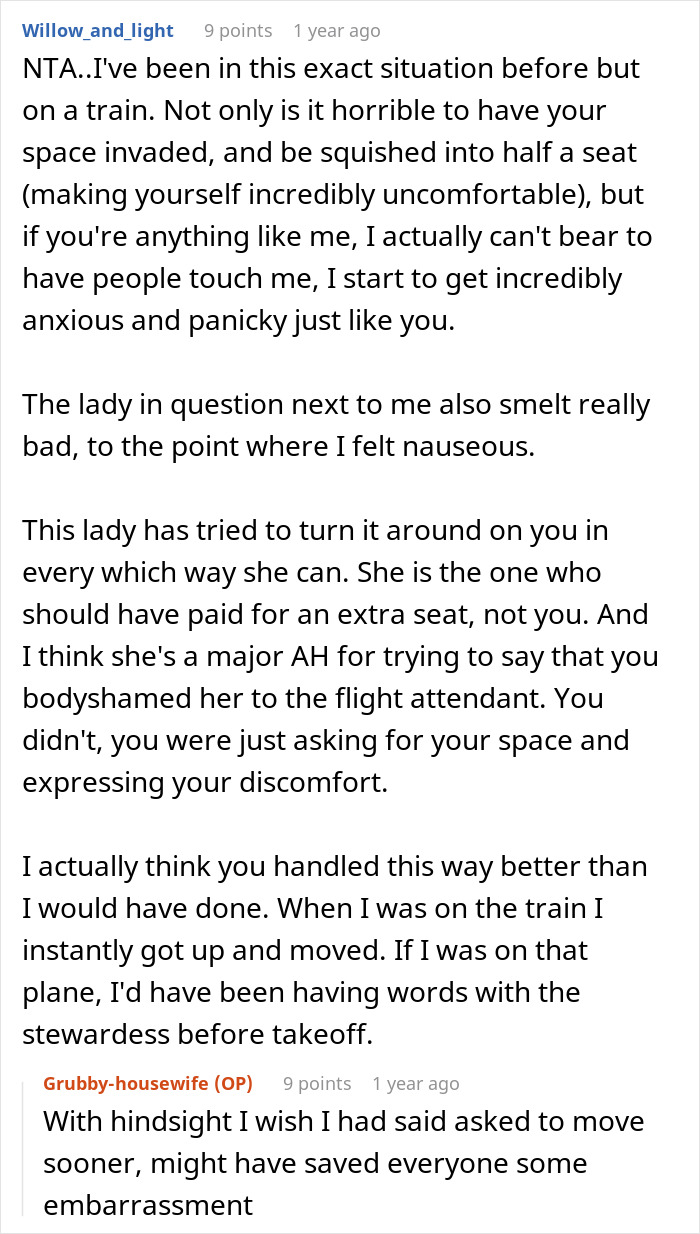 Plus‑Size Woman Traps A Panicking Passenger In Their Seat, Starts Crying When They Ask To Switch Seats