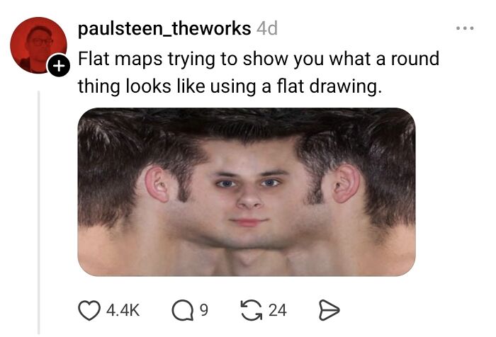 Person Wonders Why Some Bigger Countries Look Small On Maps, People Explain It To Him Like He’s 10