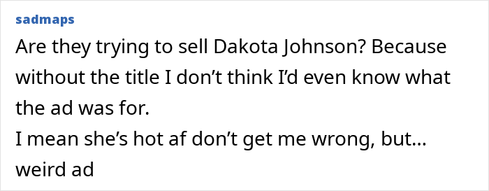 “What In The Tarantino”: Dakota Johnson’s Racy New Calvin Klein Ad Has Fans All Saying The Same Thing “What In The Tarantino”: Dakota Johnson’s Racy New Calvin Klein Ad Has Fans All Saying The Same Thing