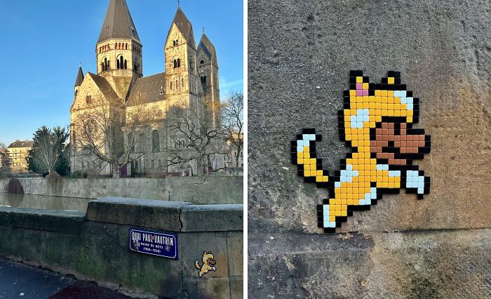 This Artist Hides Pixel-Style Mosaics In Cities Around The World, And Here Are 80 Of Them