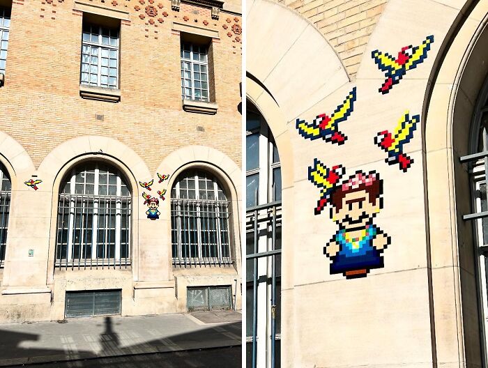 This Artist Hides Pixel-Style Mosaics In Cities Around The World, And Here Are 80 Of Them