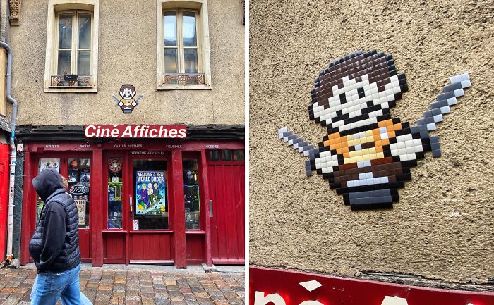This Artist Hides Pixel-Style Mosaics In Cities Around The World, And Here Are 80 Of Them