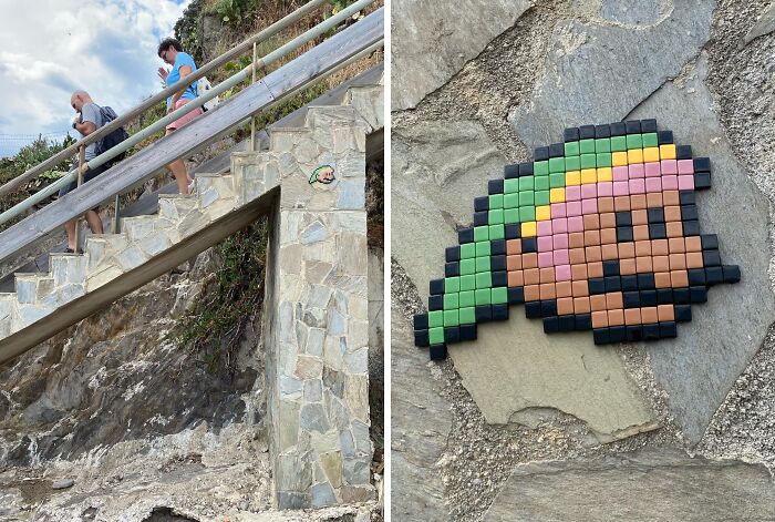 This Artist Hides Pixel-Style Mosaics In Cities Around The World, And Here Are 80 Of Them