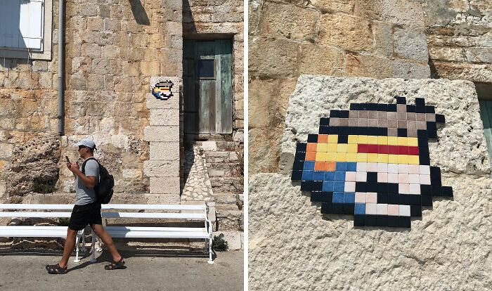 This Artist Hides Pixel-Style Mosaics In Cities Around The World, And Here Are 80 Of Them
