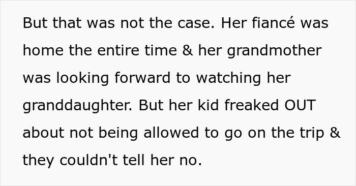 Selfish Lady Brings Kid On Child-Free Trip, Throws A Fit When Friends Go Out And Party Without Her