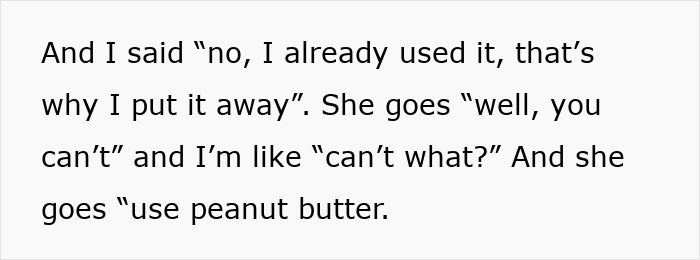 Lady Won’t Stop Eating Peanut Butter Because Roomie’s Unannounced Guest Is Allergic, Drama Ensues
