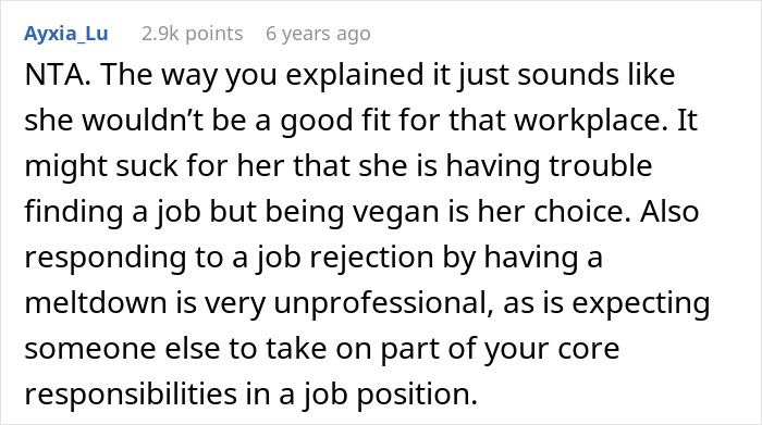 Vegan Chef Applies To Run Meat-Heavy Grill Kitchen, Interview Ends In Meltdown As She Gets Rejected