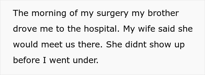 Wife Misses Hubby’s Surgery To Be There For Coworker Going Through Divorce, He Packs Up And Leaves