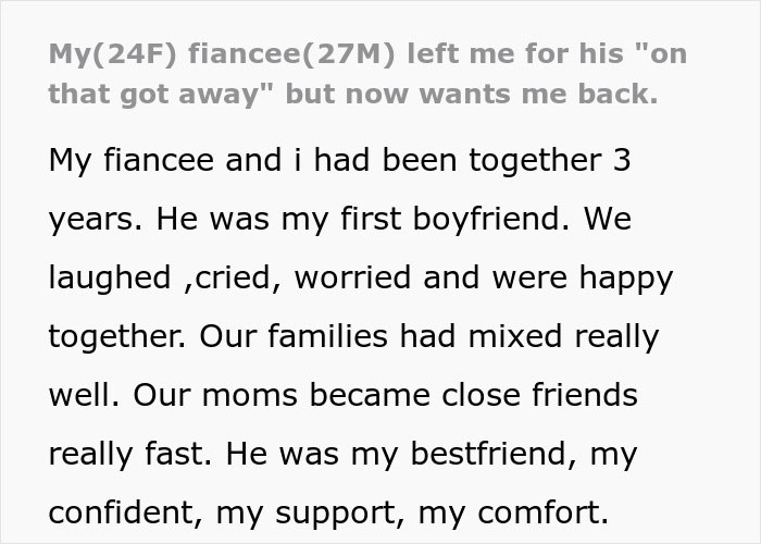 Man Falls Into Deep Regret After Ditching Fiancée To Chase “The One That Got Away” Man Falls Into Deep Regret After Ditching Fiancée To Chase “The One That Got Away”