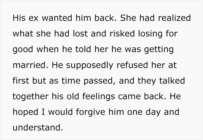 Man Falls Into Deep Regret After Ditching Fiancée To Chase “The One That Got Away” Man Falls Into Deep Regret After Ditching Fiancée To Chase “The One That Got Away”