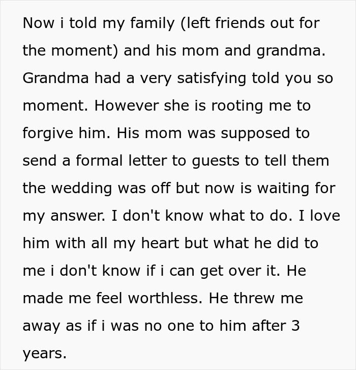 Man Falls Into Deep Regret After Ditching Fiancée To Chase “The One That Got Away” Man Falls Into Deep Regret After Ditching Fiancée To Chase “The One That Got Away”